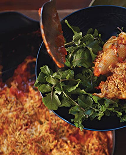 Crispy Topped Stuffed Shells