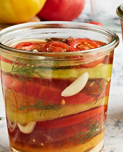 Quick Pickled Tomatoes