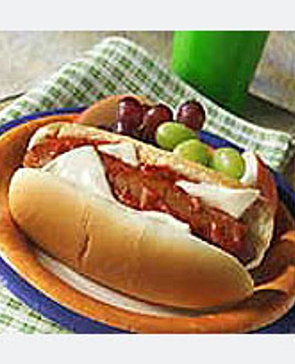 Hot Dogs with Pizza Topping