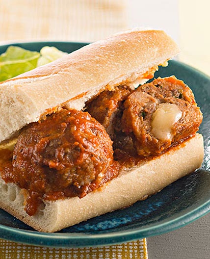 Pizza Meatball Subs