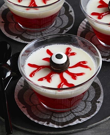 Halloween Eyes Dessert