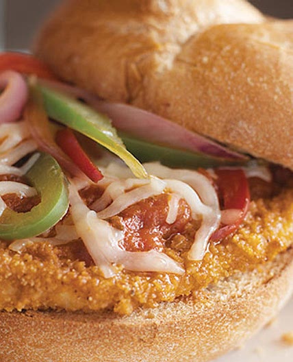 Hot Italian Chicken Sandwiches