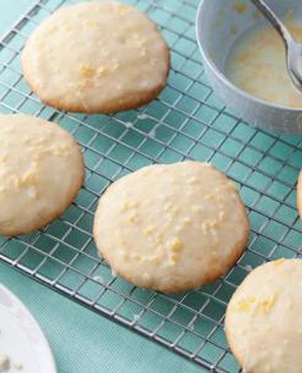 Lemon Ricotta Cookies with Lemon Glaze