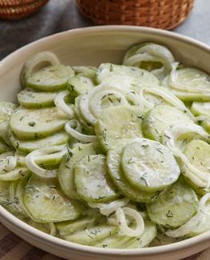 Creamy Cucumber Salad