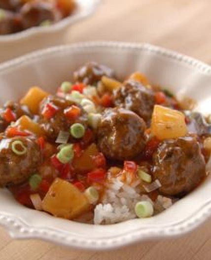 Sweet and Sour Meatballs