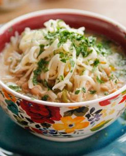 Slow-Cooker White Chicken Chili