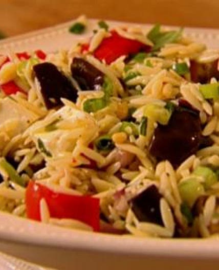 Orzo with Roasted Vegetables