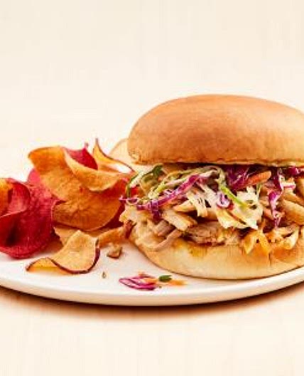 Instant Pot Hawaiian Pulled Chicken Sandwiches
