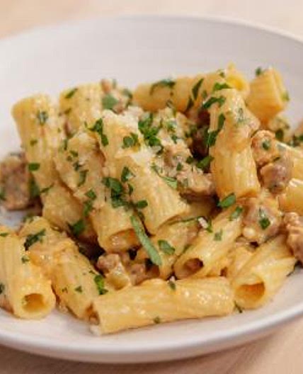 Rigatoni with Sausage & Fennel