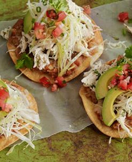 Chicken Tostadas