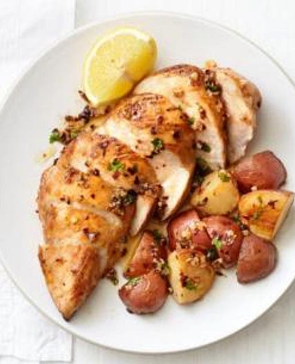 Garlic Chicken and Potatoes