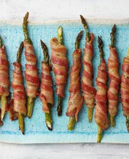 Roasted Asparagus and Bacon