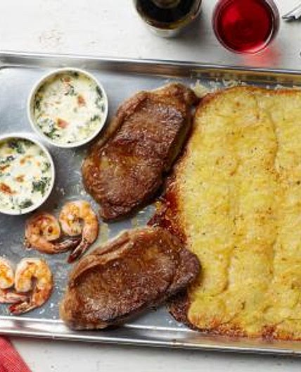 Steakhouse Sheet Pan Dinner for Two