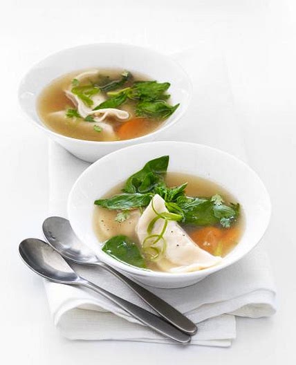 Chinese Dumpling Soup