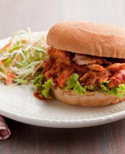Pulled BBQ Chicken Sandwiches