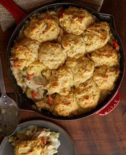 Turkey Biscuit Pie