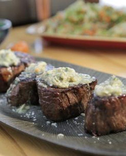 Beef Tenderloin Filets with Habanero Butter