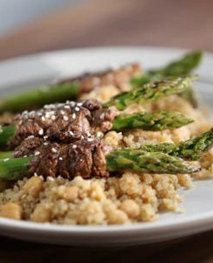 Grilled Beef-Wrapped Asparagus