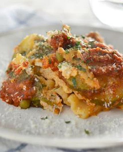 Slow-Cooker Vegetable Lasagna