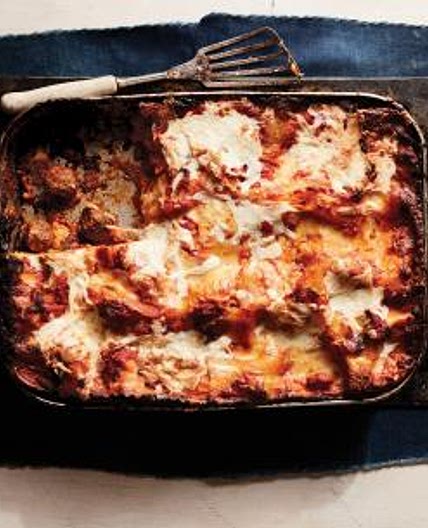 Grandma Guarnaschelli's Lasagna with Mini Beef Meatballs