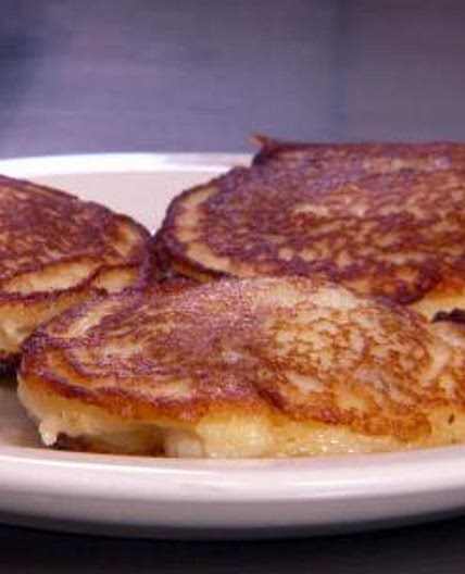 Byelorussian Kolduny (Potato Pancakes Stuffed with Ground Meat)