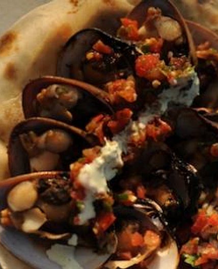 Chocolate Clams and Salsa