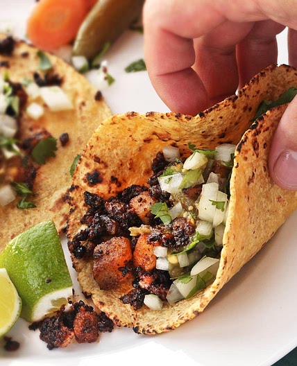 Crispy Potato and Chorizo Tacos Recipe