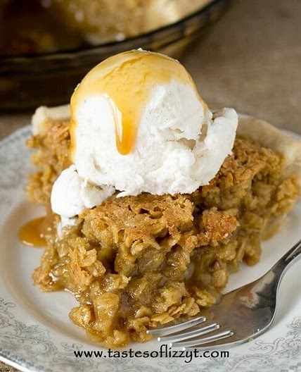 Amish Oatmeal Pie