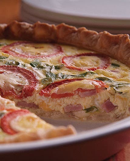 Canadian Bacon Quiche