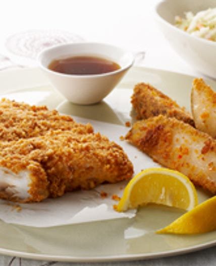 Poisson-frites facile cuit au four