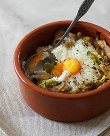 Baked eggs