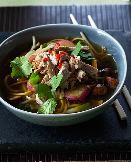Spicy pork ramen