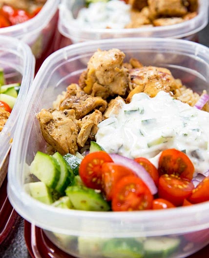 Greek Chicken Bowls (Meal Prep Easy)