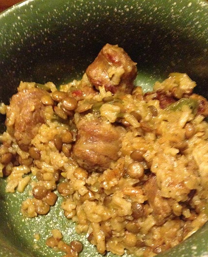 Rice and Lentil Casserole