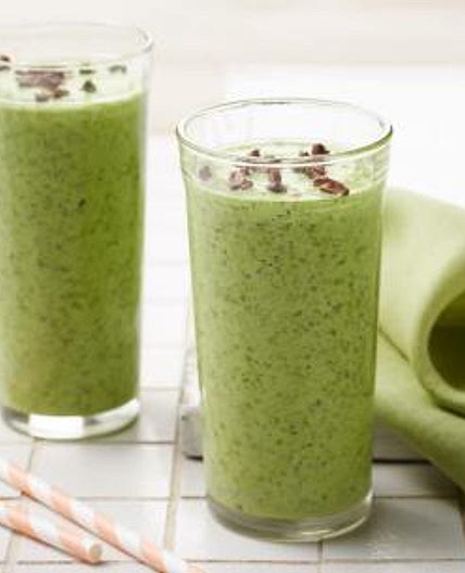 Keto Mint Chip Breakfast Smoothie