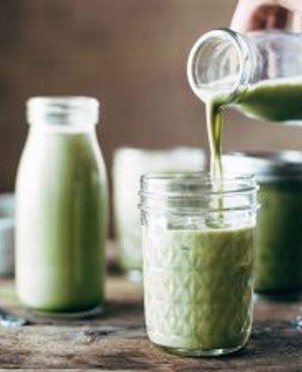 Iced Matcha Green Tea Latte