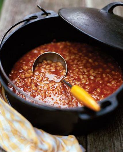 Slow-Cooked Baked Beans
