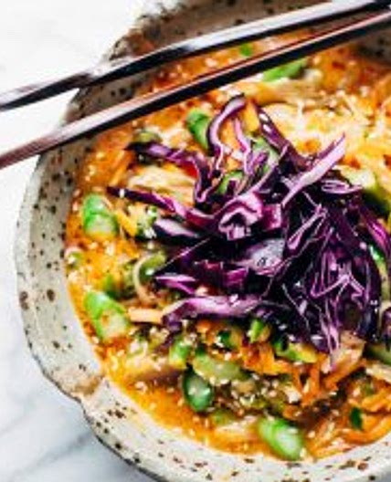 Bangkok Coconut Curry Noodle Bowls
