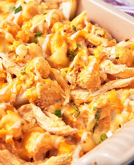 Buffalo Chicken Casserole