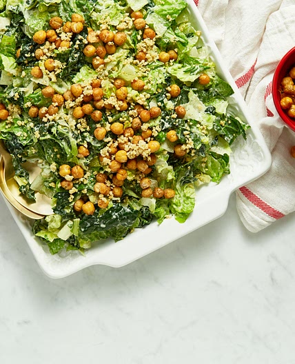 Crowd-Pleasing Vegan Caesar Salad