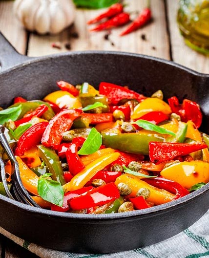 Piperade basquaise revisitée