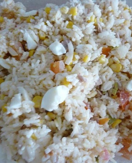 Salade de riz au thon économique