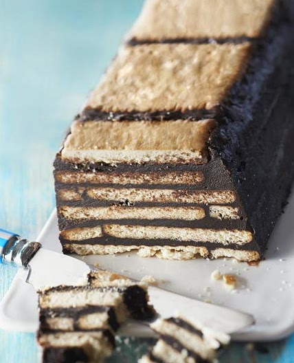 Gâteau au chocolat petits beurre/chocolat sans cuisson