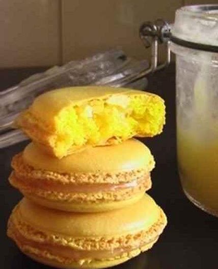 Macarons au citron