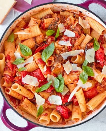 Caponata pasta