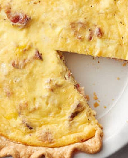 Bacon and Cheese Quiche