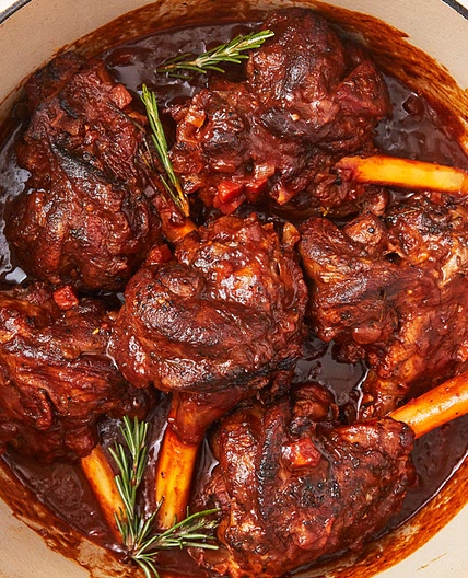 Braised Lamb Shanks