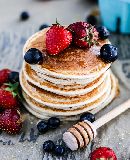 Oatmeal Cottage Cheese Pancakes