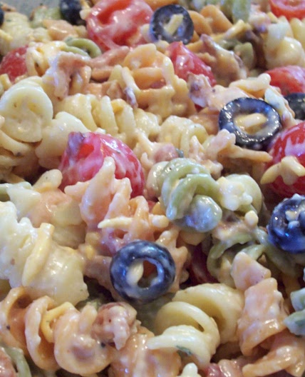 Bacon Ranch Pasta Salad