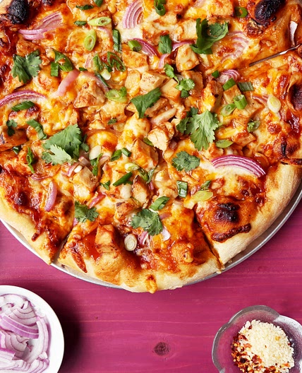 BBQ Chicken Pizza - California Pizza Kitchen Style